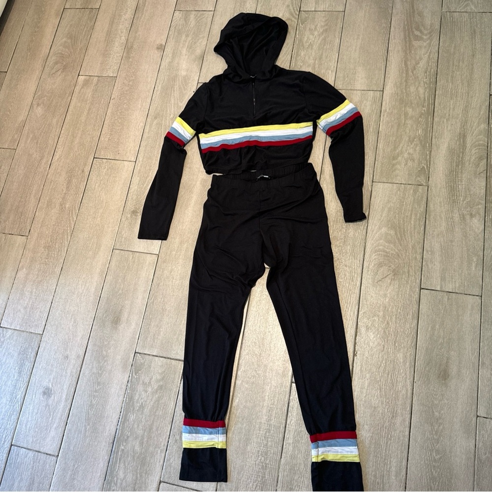 Fashion Nova matching set.  Super comfortable.